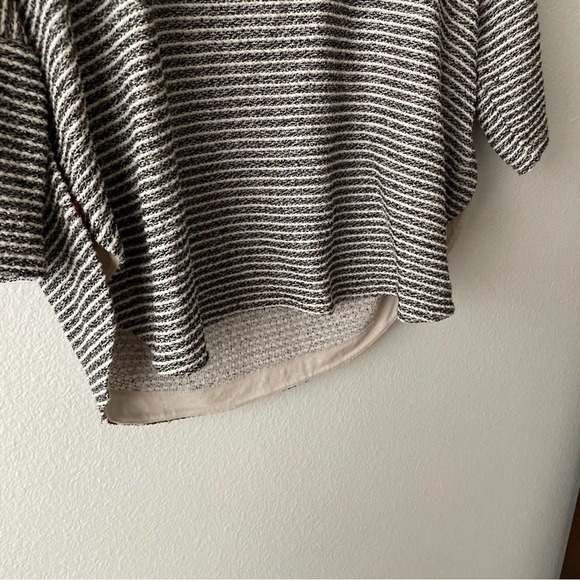 Anthropologie Deletta Textured Stripe Sweater - Picture 4 of 6